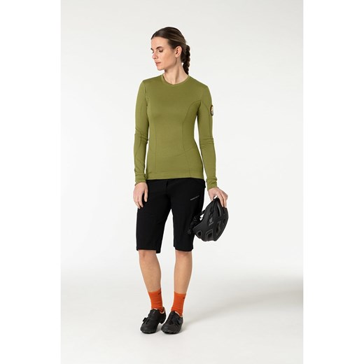 super.natural Koszulka sportowa &quot;Grava&quot; w kolorze khaki ze sklepu Limango Polska w kategorii Bluzki damskie - zdjęcie 187814689