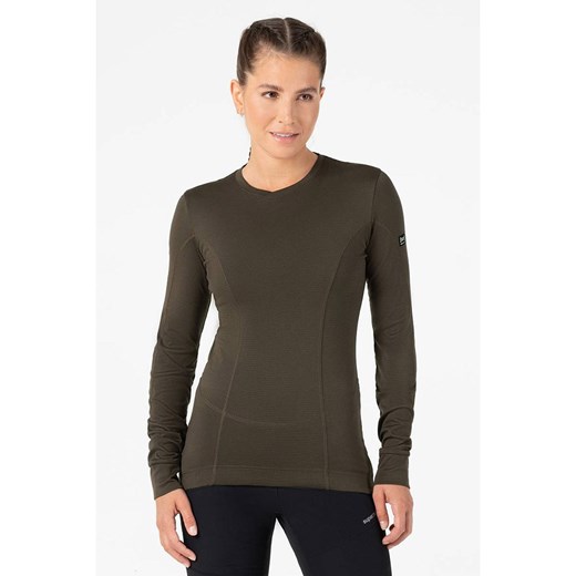 super.natural Koszulka sportowa &quot;Grava&quot; w kolorze brązowym ze sklepu Limango Polska w kategorii Bluzki damskie - zdjęcie 187814695