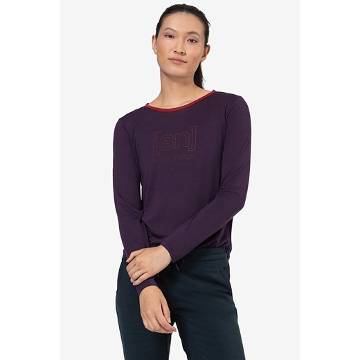 super.natural Koszulka &quot;Logo&quot; w kolorze fioletowym ze sklepu Limango Polska w kategorii Bluzki damskie - zdjęcie 187814846