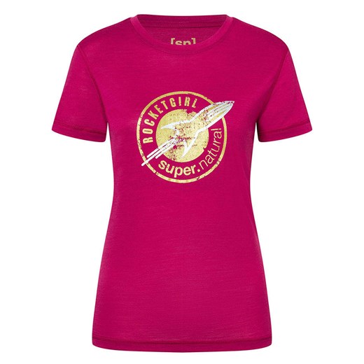 super.natural Koszulka funkcyjna &quot;Rocket 140&quot; w kolorze różowym ze sklepu Limango Polska w kategorii Bluzki damskie - zdjęcie 187814977