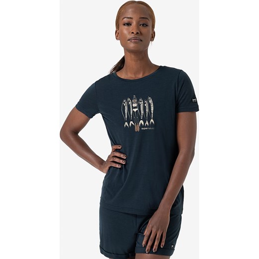 super.natural Koszulka &quot;Copper Sardine&quot; w kolorze granatowym ze sklepu Limango Polska w kategorii Bluzki damskie - zdjęcie 187815175