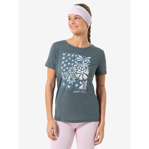 super.natural Koszulka &quot;Mat Is&quot; w kolorze niebieskim ze sklepu Limango Polska w kategorii Bluzki damskie - zdjęcie 187815187