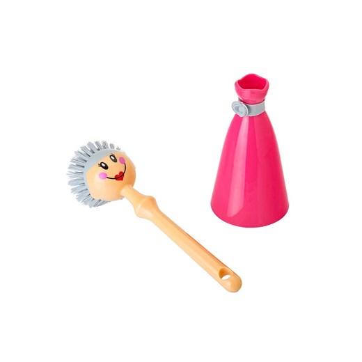 Vigar Szczotka w kolorze różowym do zmywania - wys. 24,5 cm Vigar onesize wyprzedaż Limango Polska