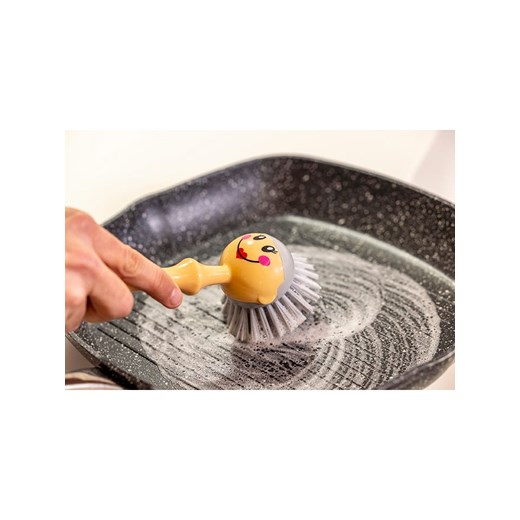 Vigar Szczotka w kolorze różowym do zmywania - wys. 24,5 cm Vigar onesize Limango Polska okazyjna cena