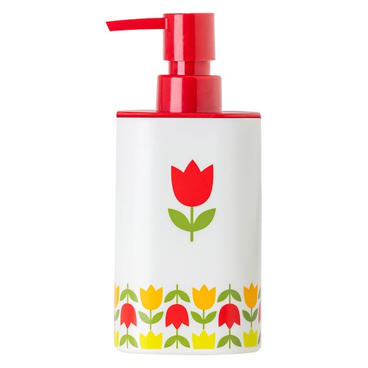 Vigar Dozownik mydła &quot;Tulip&quot; w kolorze biało-czerwonym - 340 ml Vigar onesize wyprzedaż Limango Polska