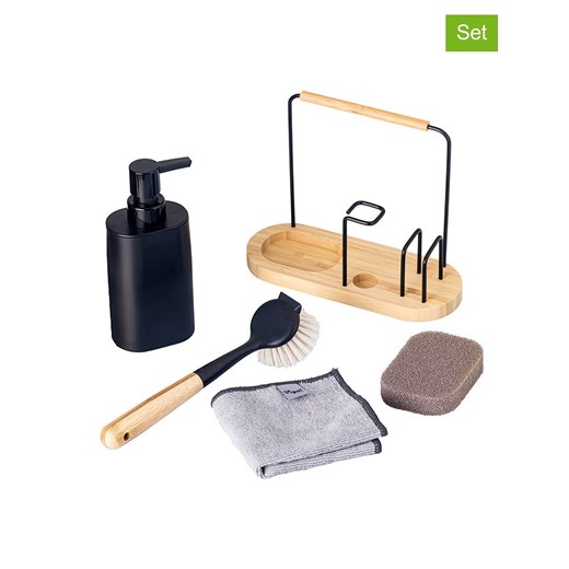 Vigar 5-częściowy organizer &quot;Vintage&quot; w kolorze czarnym ze sklepu Limango Polska w kategorii Akcesoria kuchenne - zdjęcie 187815786