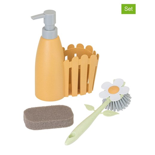 Vigar 3-częściowy organizer &quot;Florganic&quot; w kolorze pomarańczowym ze sklepu Limango Polska w kategorii Akcesoria kuchenne - zdjęcie 187815859