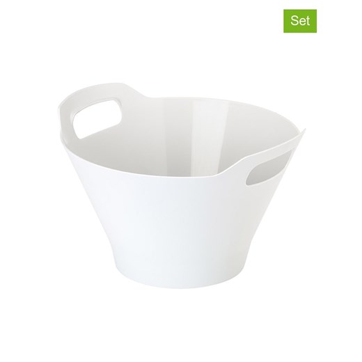 Vigar Kosze (2 szt.) w kolorze jasnoszarym - 5 l ze sklepu Limango Polska w kategorii Pojemniki kuchenne - zdjęcie 187816049