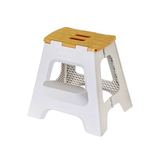 Vigar Hocker w kolorze szaro-jasnobrązowym - wys. 40 cm ze sklepu Limango Polska w kategorii Pufy i siedziska - zdjęcie 187816167