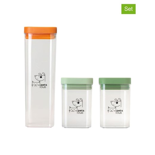 Vigar 3-częściowy zestaw &quot;Pets&quot; w kolorze pomarańczowo-zielonym ze sklepu Limango Polska w kategorii Dla zwierząt - zdjęcie 187816398