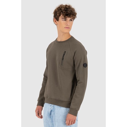 alife and kickin Bluza &quot;Fabio&quot; w kolorze khaki Alife And Kickin S promocyjna cena Limango Polska