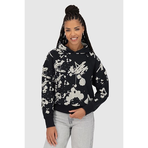 alife and kickin Bluza &quot;Jessy&quot; w kolorze czarno-białym ze sklepu Limango Polska w kategorii Bluzy damskie - zdjęcie 187817227