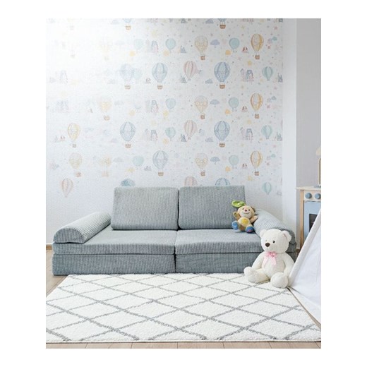 Bunky Kanapa &quot;Maritime&quot; w kolorze błękitnym do zabawy - 168 x 58 x 84 cm ze sklepu Limango Polska w kategorii Meble dziecięce - zdjęcie 187817278