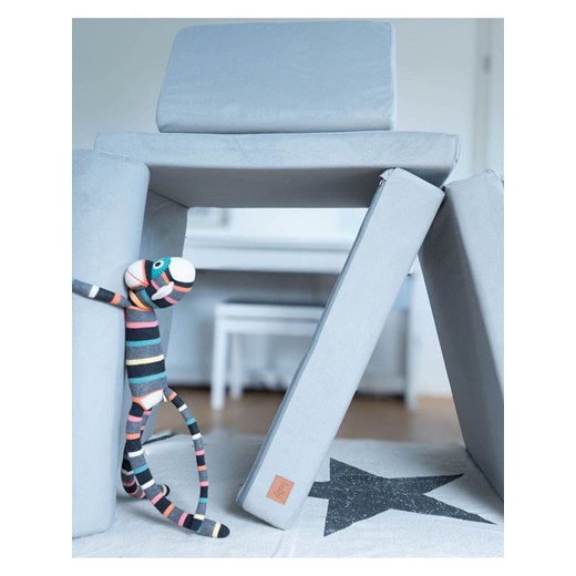 Bunky Kanapa &quot;Stormy&quot; w kolorze szarym do zabawy - 168 x 58 x 84 cm Bunky onesize wyprzedaż Limango Polska