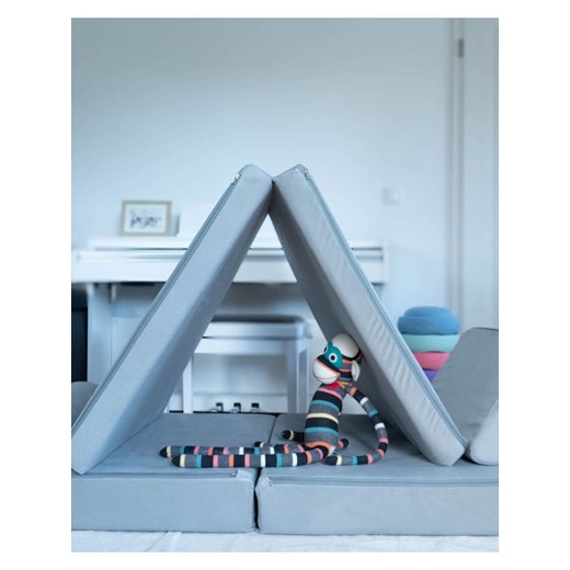 Bunky Kanapa &quot;Stormy&quot; w kolorze szarym do zabawy - 168 x 58 x 84 cm Bunky onesize wyprzedaż Limango Polska