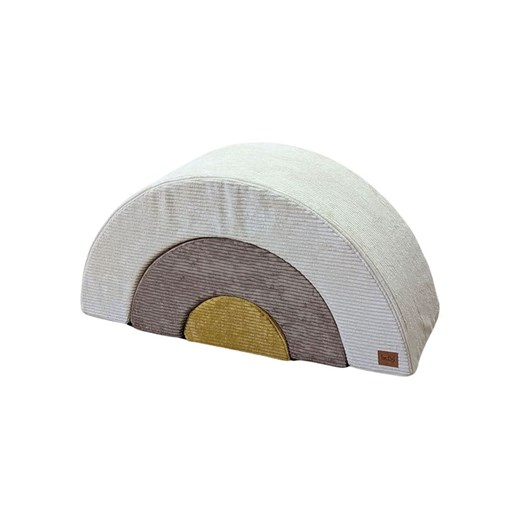 Bunky Łuk &quot;Sundown&quot; w kolorze biało-szaro-żółtym do zabawy - 106 x 53 x 40 cm ze sklepu Limango Polska w kategorii Meble dziecięce - zdjęcie 187817355