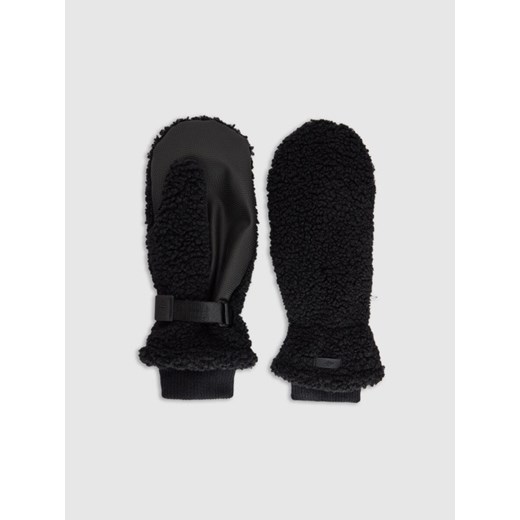 Rękawiczki z jednym palcem uniseks 4F 4FWAW25AGLOU103 - czarne ze sklepu Sportstylestory.com w kategorii Rękawiczki damskie - zdjęcie 187818117