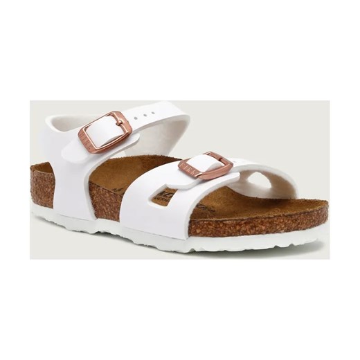 Birkenstock Sandały Rio Kids | z dodatkiem skóry | narrow fit ze sklepu Gomez Fashion Store w kategorii Sandały dziecięce - zdjęcie 187818255