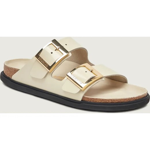 Birkenstock Skórzane klapki Arizona DB | narrow fit ze sklepu Gomez Fashion Store w kategorii Klapki damskie - zdjęcie 187818277