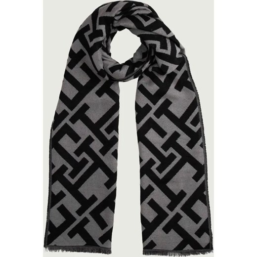Tommy Hilfiger Szal MONOGRAM | z dodatkiem wełny ze sklepu Gomez Fashion Store w kategorii Szaliki i chusty damskie - zdjęcie 187818286