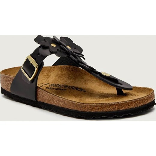 Birkenstock Skórzane japonki Gizeh Flowers ze sklepu Gomez Fashion Store w kategorii Klapki damskie - zdjęcie 187818297