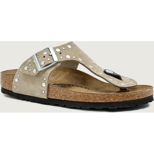 Birkenstock Japonki Gizeh Rivet LEVE | narrow fit | shearling ze sklepu Gomez Fashion Store w kategorii Klapki damskie - zdjęcie 187818299