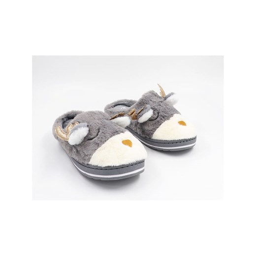 Confly Kapcie w kolorze szaro-kremowym Confly 38/39 wyprzedaż Limango Polska