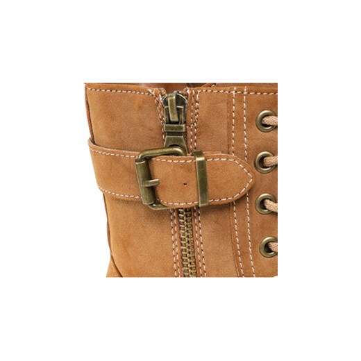 Trapery Clara Barson WS2702-10 Brązowy Clara Barson 38 eobuwie.pl