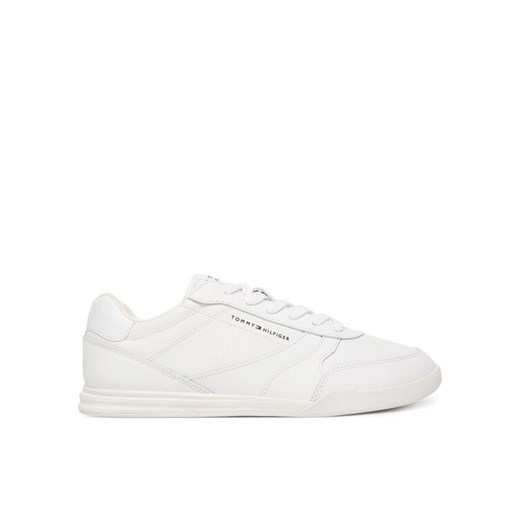 Tommy Hilfiger Sneakersy Lopro Cup Leather FM0FM05677 Biały ze sklepu MODIVO w kategorii Buty sportowe męskie - zdjęcie 187819877