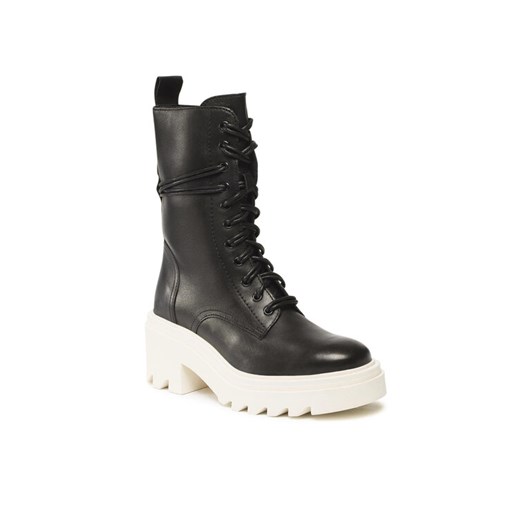 GINO ROSSI Trapery RST-CIRCLE-01 Czarny ze sklepu MODIVO w kategorii Workery damskie - zdjęcie 187819878