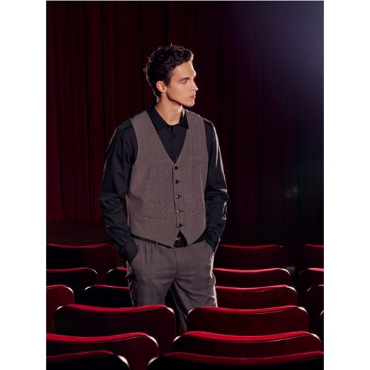 Sinsay - Koszula slim fit - czarny ze sklepu Sinsay w kategorii Koszule męskie - zdjęcie 187821768