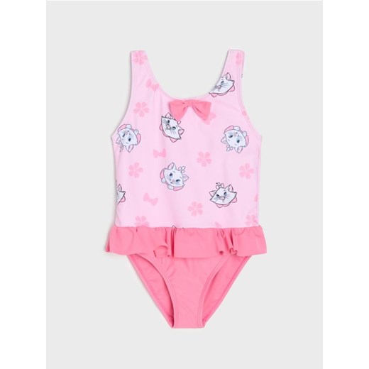 Sinsay - Kostium kąpielowy The Aristocats - różowy Sinsay 86/92 (12 m-2 l) Sinsay