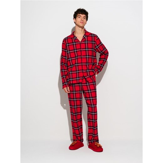 Sinsay - Dwuczęściowa piżama z motywem świątecznym - wielobarwny ze sklepu Sinsay w kategorii Piżamy męskie - zdjęcie 187821817