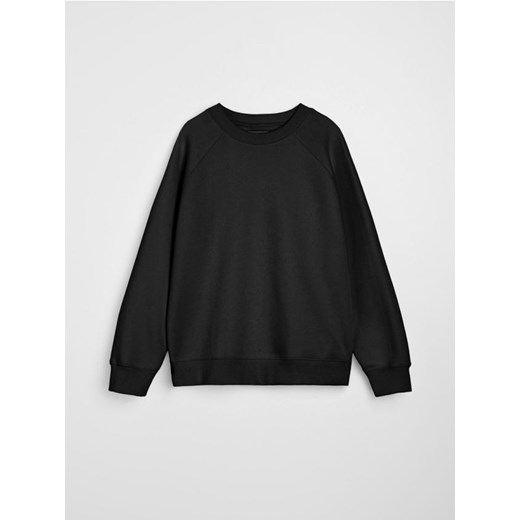 Sinsay - Bluza crewneck - czarny ze sklepu Sinsay w kategorii Bluzy damskie - zdjęcie 187821829