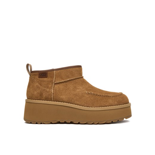 Śniegowce Ugg W Cityfunc Ultra Mini 1158193 Brązowy ze sklepu eobuwie.pl w kategorii Śniegowce damskie - zdjęcie 187822197