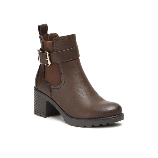 Botki Clara Barson WS2265-07 Brązowy Clara Barson 41 eobuwie.pl
