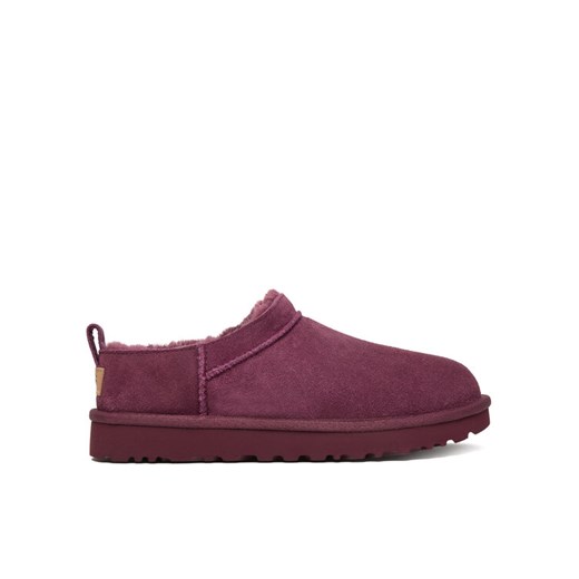 Śniegowce Ugg W Classic Micro 1173891 Bordowy ze sklepu eobuwie.pl w kategorii Śniegowce damskie - zdjęcie 187822199