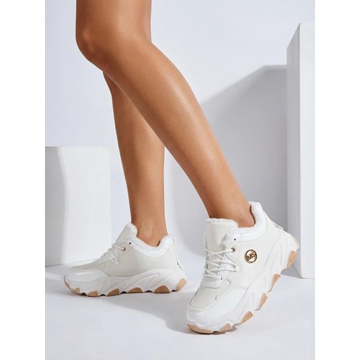 Royalfashion Sneakersy damskie z ociepleniem Caroz ze sklepu royalfashion.pl w kategorii Buty sportowe damskie - zdjęcie 187823026