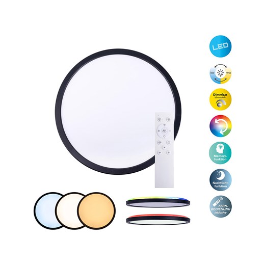 näve Lampa sufitowa LED &quot;Carina&quot; - KEE E (A do G) Näve onesize okazja Limango Polska