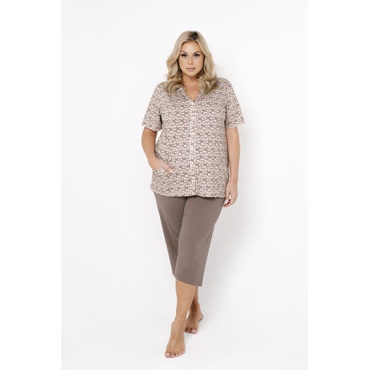 Ramira piżama damska krótki rękaw, 3/4 spodnie ze sklepu italianfashion w kategorii Piżamy damskie - zdjęcie 187824356