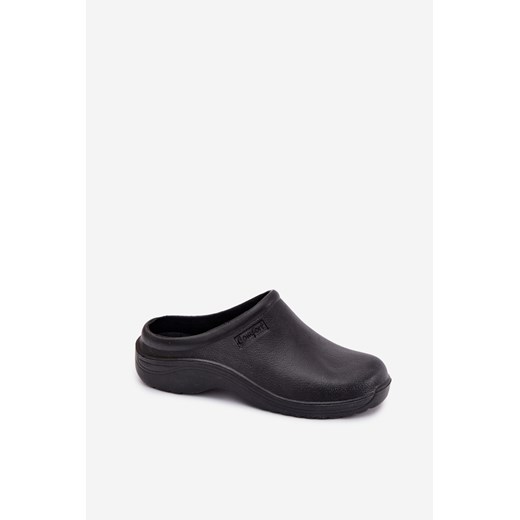 Klapki Chodaki Piankowe Męskie Czarne Sorvian ze sklepu ZAZOO w kategorii Klapki męskie - zdjęcie 187825238