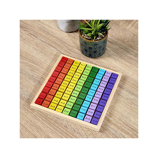 The Home Deco Kids Drewniane puzzle &quot;I understand Multiplication&quot; - 3+ The Home Deco Kids onesize Limango Polska okazja