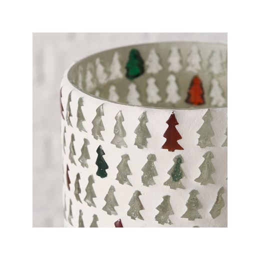 Boltze Świecznik &quot;Madline&quot; w kolorze białym - wys. 13 cm Boltze onesize okazja Limango Polska