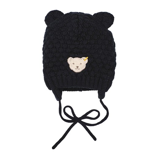 Steiff Czapka w kolorze czarnym ze sklepu Limango Polska w kategorii Czapki dziecięce - zdjęcie 187825787