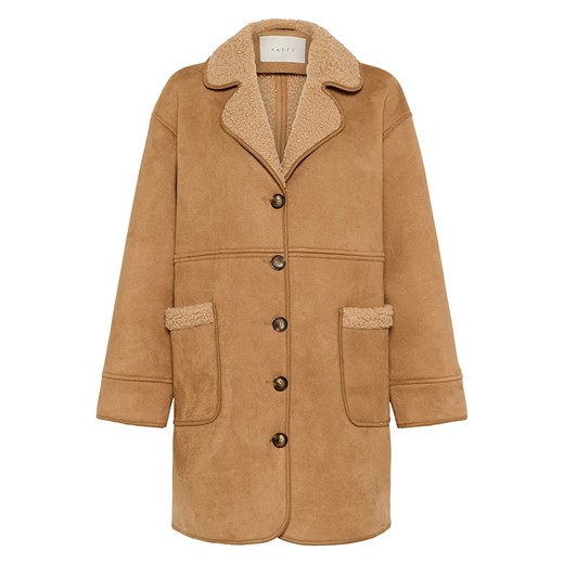 Kaffe Płaszcz w kolorze jasnobrązowym Kaffe 34 wyprzedaż Limango Polska