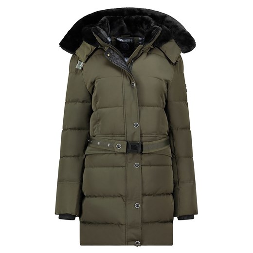 Geographical Norway Płaszcz zimowy &quot;Bettino&quot; w kolorze khaki Geographical Norway XXL okazyjna cena Limango Polska