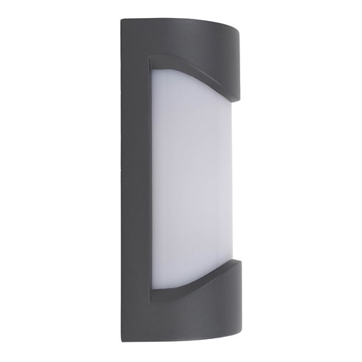 näve Zewnętrzna lampa ścienna &quot;Praline&quot; w kolorze antrcytowym - wys. 25 cm ze sklepu Limango Polska w kategorii Oświetlenie - zdjęcie 187826135