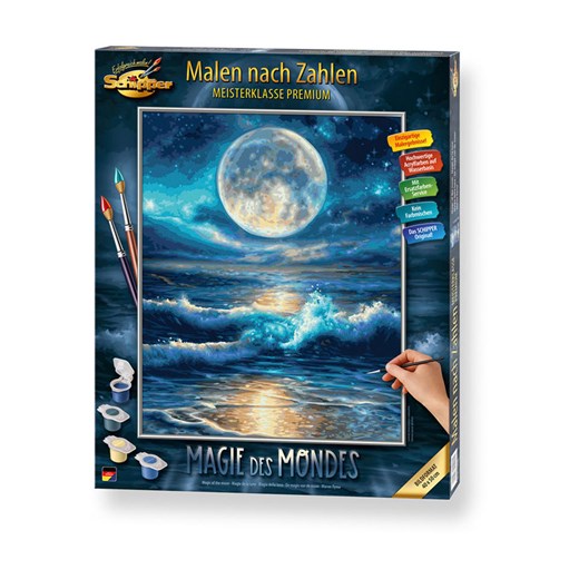 Simba Malowanie po numerach &quot;Magia księżyca&quot; - 14+ ze sklepu Limango Polska w kategorii Zabawki - zdjęcie 187826219