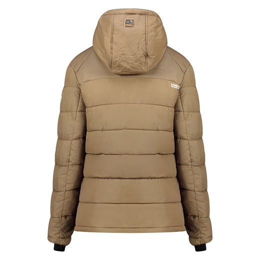 Geographical Norway Kurtka zimowa &quot;Beachwood&quot; w kolorze szarobrązowym Geographical Norway M Limango Polska okazyjna cena