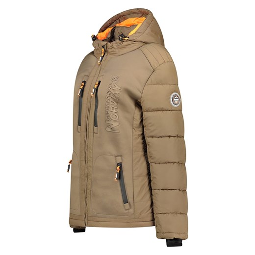 Geographical Norway Kurtka zimowa &quot;Beachwood&quot; w kolorze szarobrązowym Geographical Norway M wyprzedaż Limango Polska